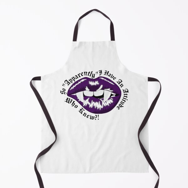 Item preview, So Apparently I Have An Attitude - Vampire Goth Lips designed and sold by RabbitLair.