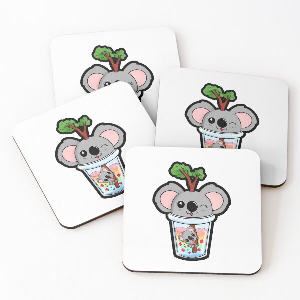 Item preview,  Cute Koala bear inside koala boba illustration, cute animal gift idea for a koala lover designed and sold by JUSTBEELEGANT.