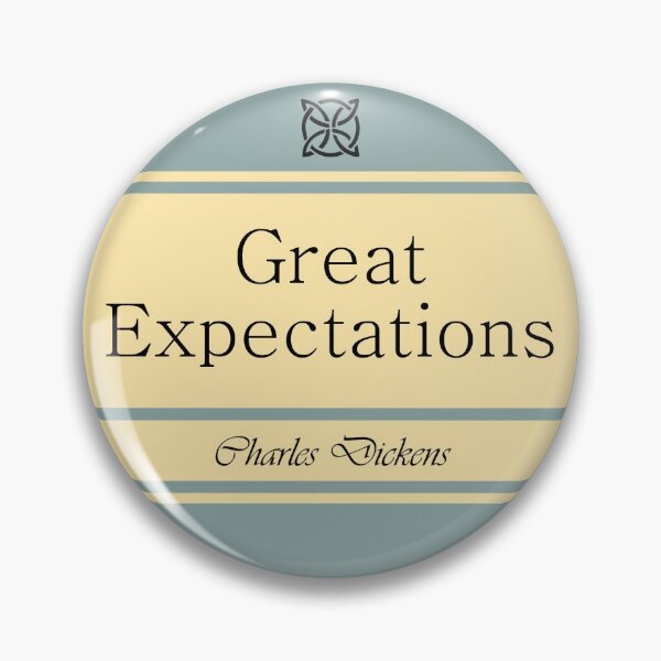 Item preview, Great Expectations Retro Book Cover designed and sold by JoolyA.