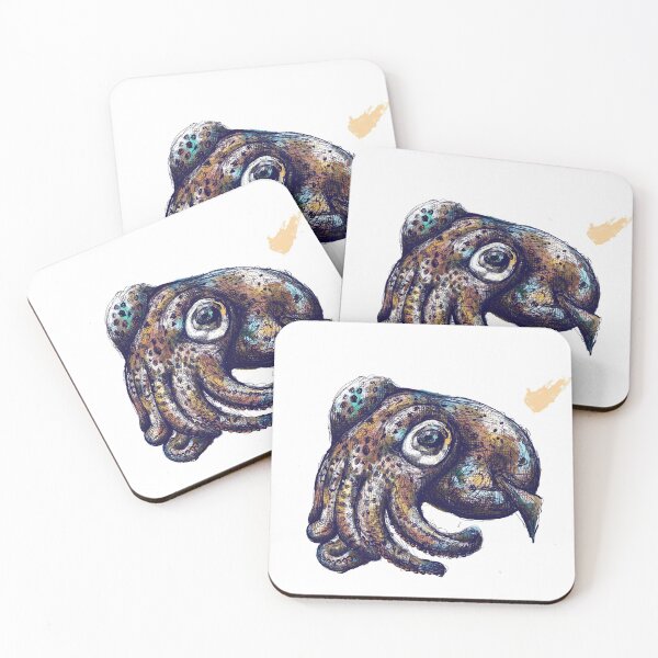 Item preview, Baby Squid Illustration designed and sold by juicycreations.