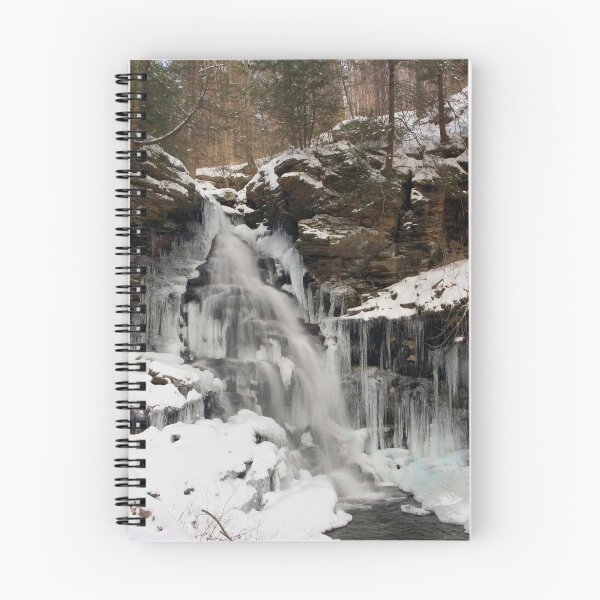 Item preview, Winter's Deep Freeze Engulfs Ozone Falls designed and sold by Gene Walls.