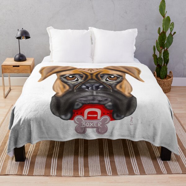 Item preview, Boxer dog designed and sold by Chillateez.