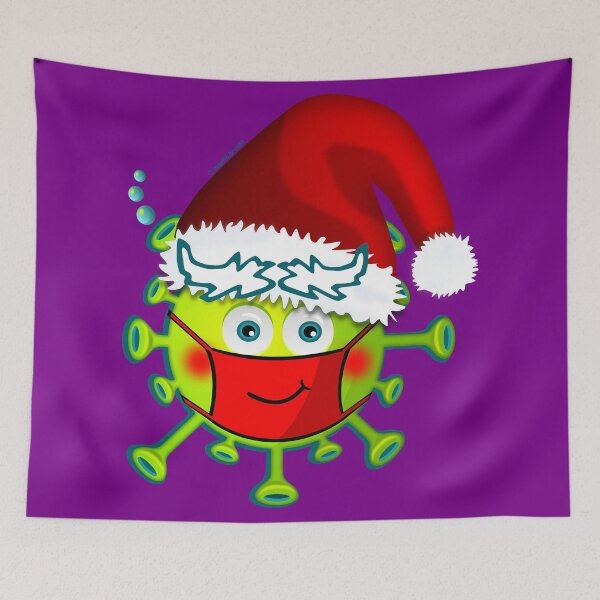 Item preview, Christmas gifts the Simonsitos, the virus of good luck mask designed and sold by simonsitos.