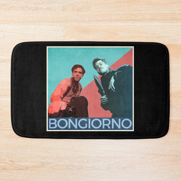 Item preview, Inglorious Basterds - Bongiorno poster designed and sold by Carvera Store.