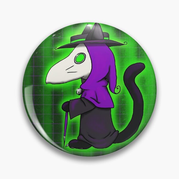 Item preview, Cyber Goth Kitty Plague Doctor designed and sold by ZombieCheshire.