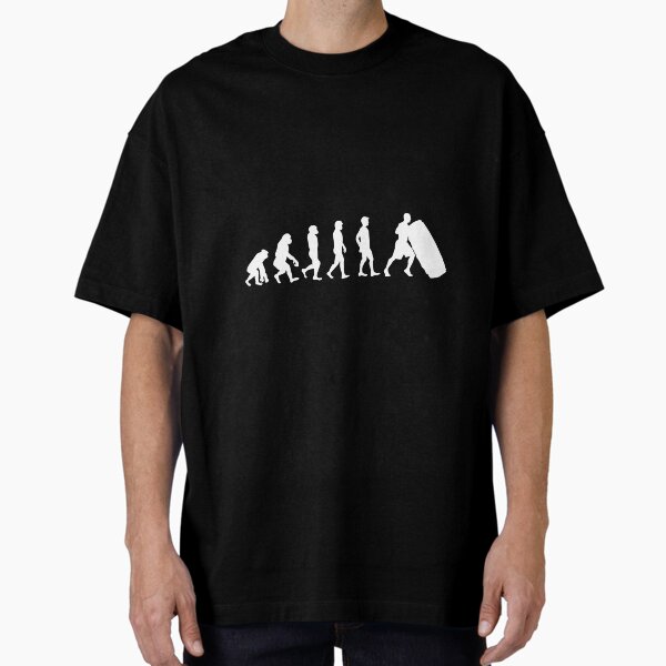 Item preview, Strongman tires workout Evolution funny gym gift designed and sold by Nessshirts.