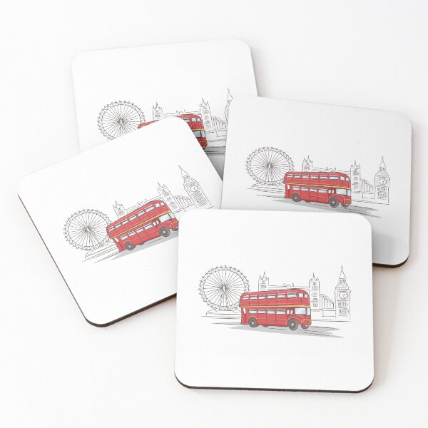 Item preview, London Bus Big Ben London Eye designed and sold by Shirtey.
