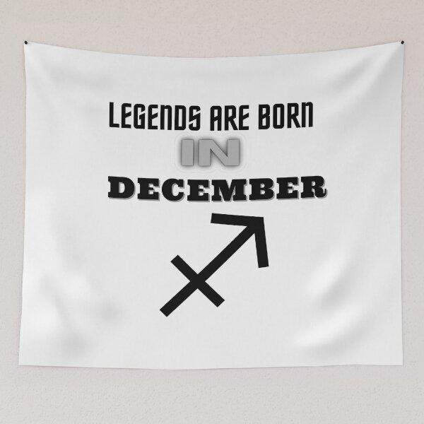 Item preview, legends are born in december as sagitarius designed and sold by EmmentalinParis.