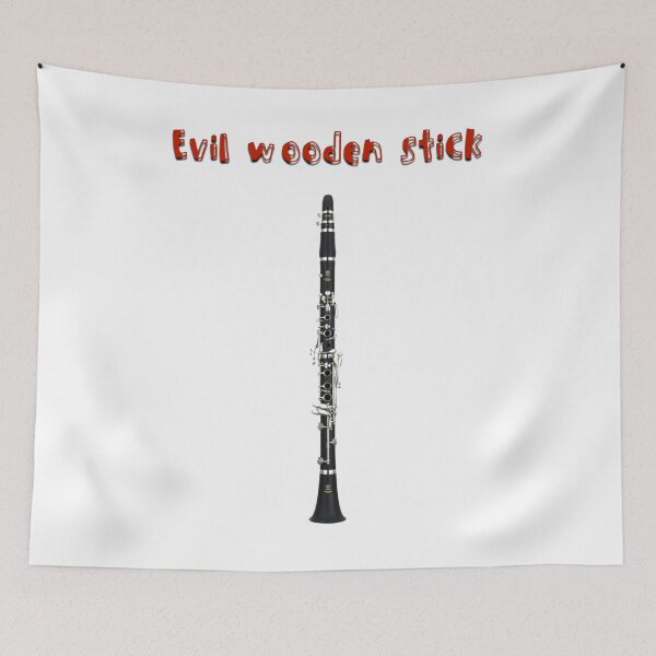 Item preview, Evil Wooden Stick designed and sold by Corry Bros Jazz Stuff Shop.