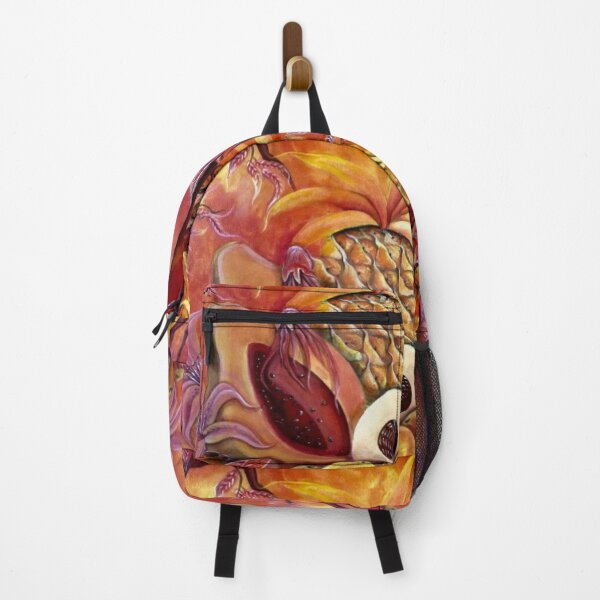 Item preview, Orange fruits with flowers designed and sold by decasoart.
