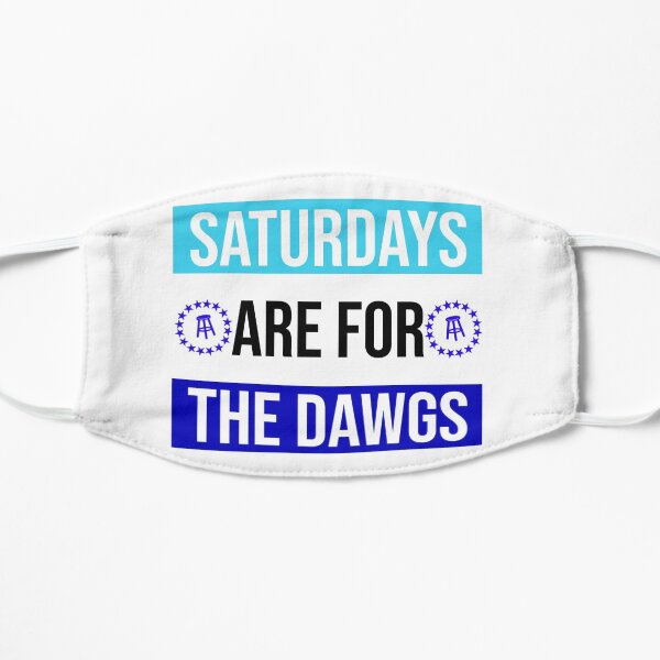 SATURDAYS ARE FOR THE DAWGS BUTLER Flat Mask
