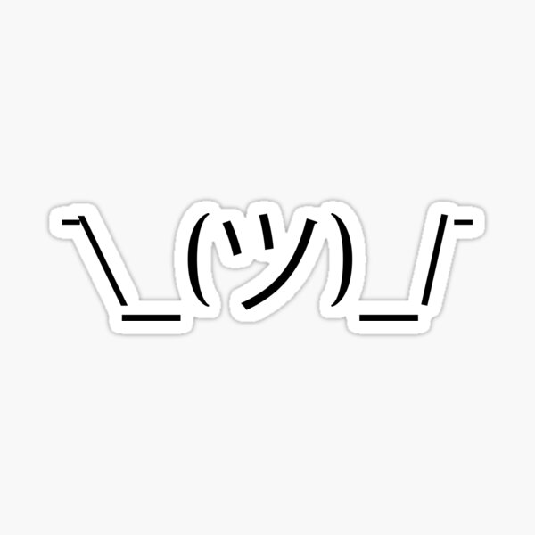 Artikel-Vorschau von Achselzucken Emoticon, designt und verkauft von haisimsim.