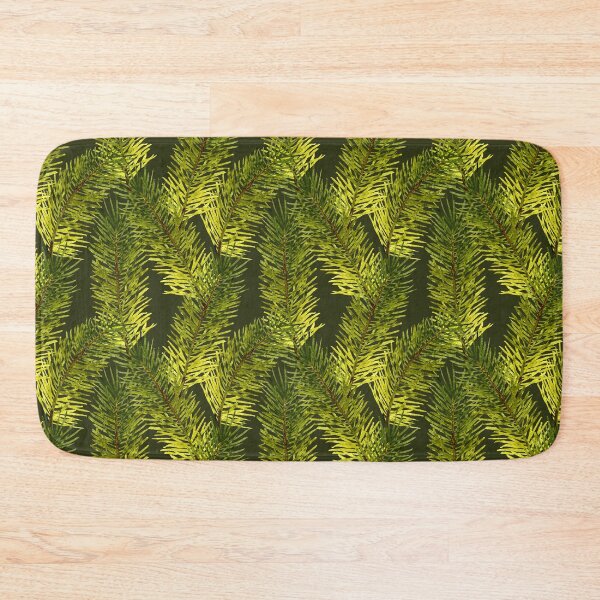 Item preview, Spruce branch pattern. Christmas tree greenery designed and sold by TanyaMakesART.