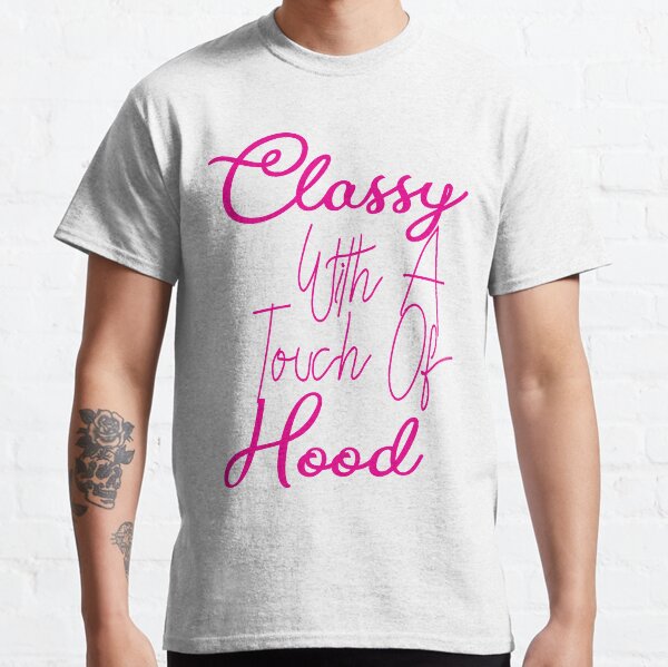 Classy with a discount touch of hood shirt