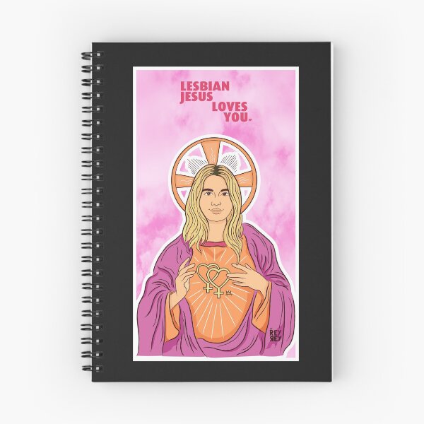 Item preview, Lesbian Jesus stamp designed and sold by Rey Rey .