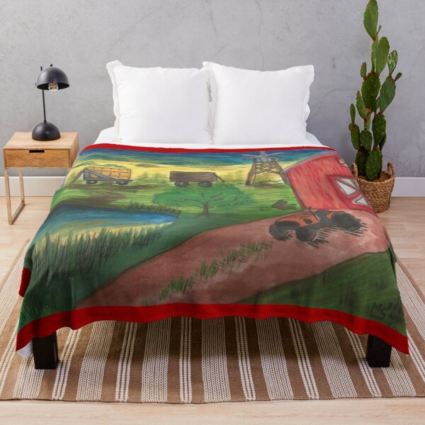 Item preview, Red Barn designed and sold by thestarzart.