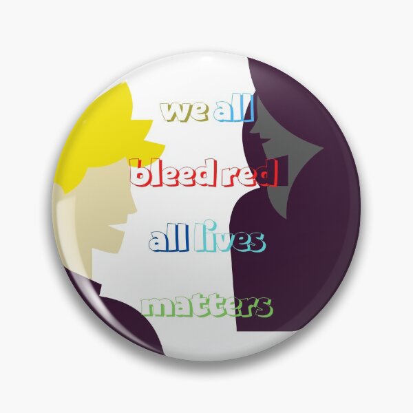 Item preview, We all bleed red designed and sold by mahmoudtala.