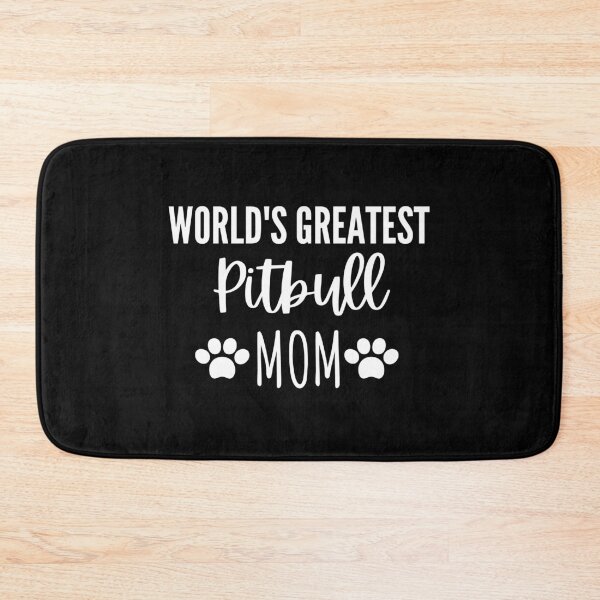 Item preview,  World's Greatest Pitbull Mom Funny Dog Lover Gift designed and sold by saadtraibiz.
