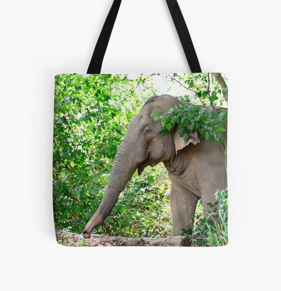 elephant III / Swiss Artwork Photography All Over Print Tote Bag