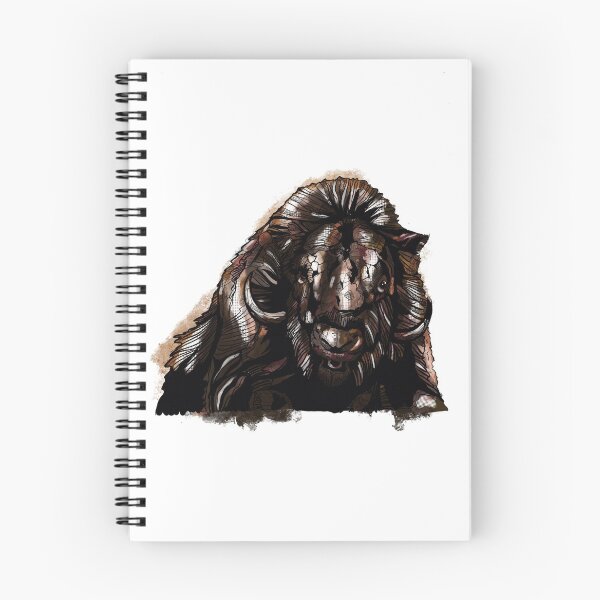 Aperçu de l'œuvre Illustration de bison américain créée et vendue par juicycreations.