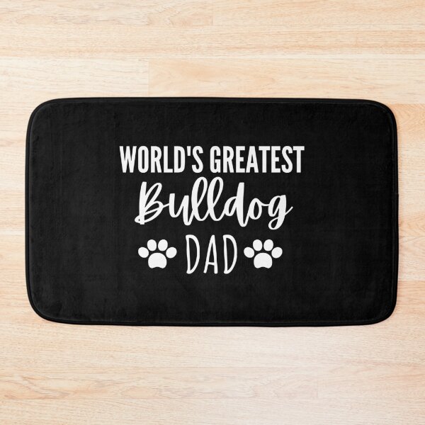 Item preview, World's Greatest Bulldog Dad Funny Dog Lover Gift designed and sold by saadtraibiz.
