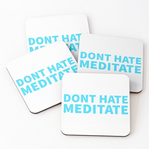 Item preview, Dont hate meditate  designed and sold by cute105.