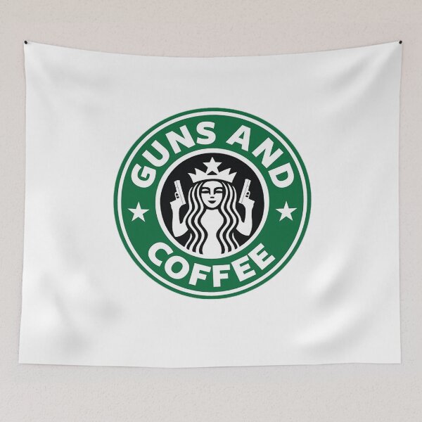 Item preview, Guns and Coffee designed and sold by Savagelovely.