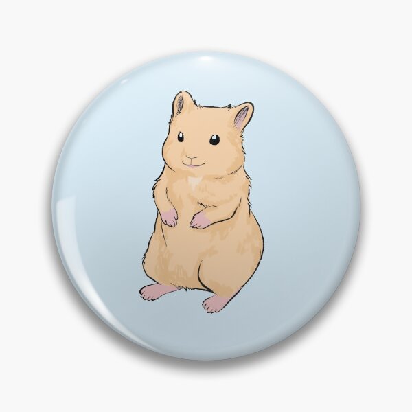 Item preview, Peach Teddy Bear Hamster designed and sold by Jen-Nani.
