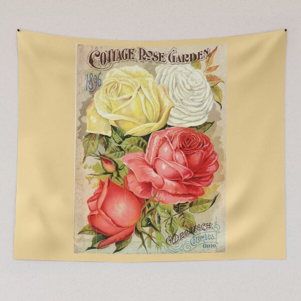 Item preview, Cottage rose garden - 1896 designed and sold by killies.
