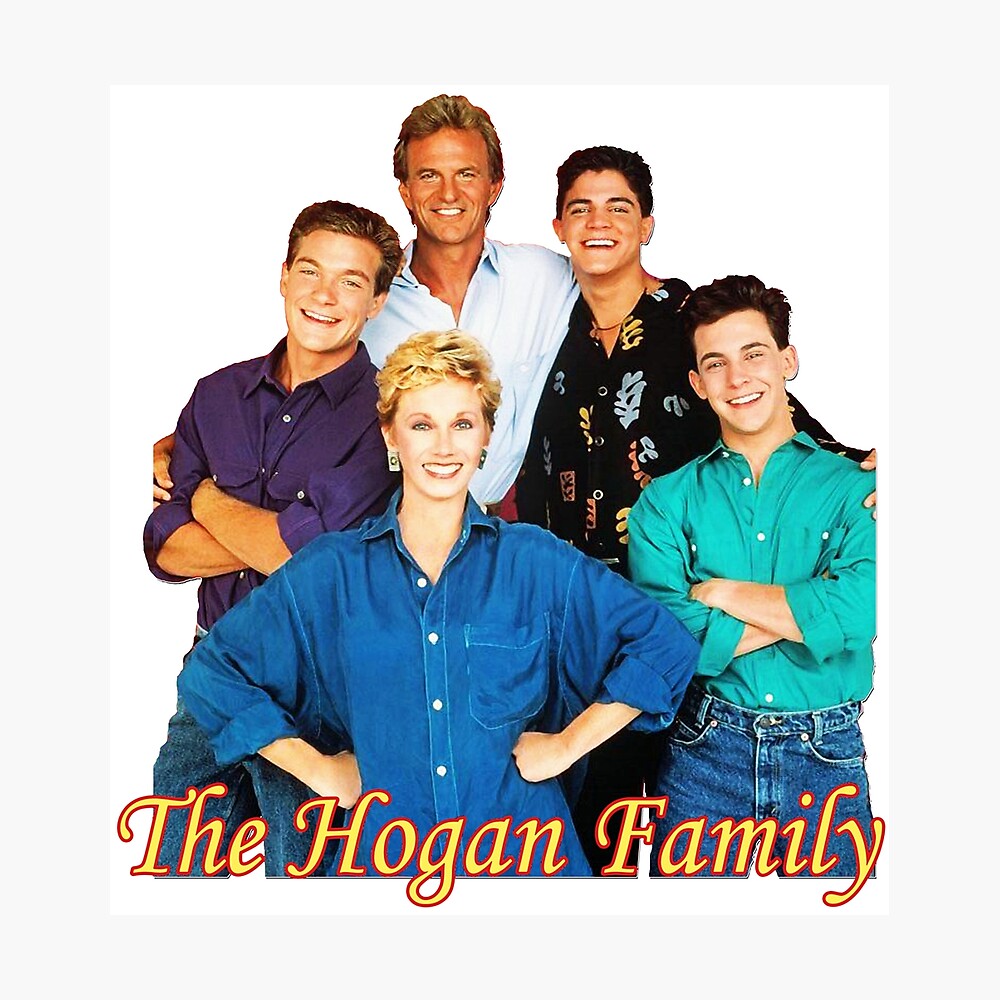 The Hogan Family Retro 80s 90s Throwback Cast " Poster by | Redbubble