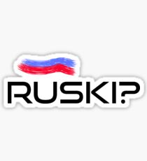 Ruski? Sticker