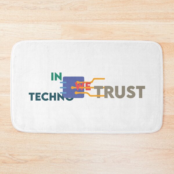 Item preview, In Techno We Trust designed and sold by quarantineshop.