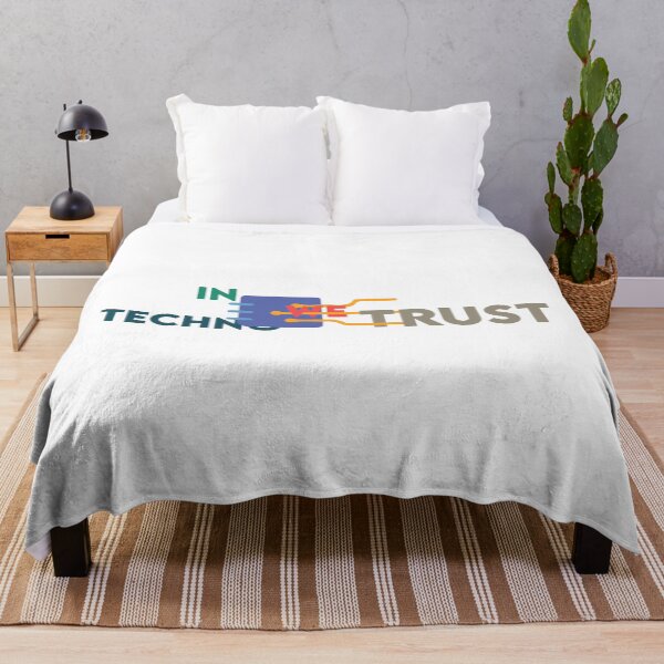 Item preview, In Techno We Trust designed and sold by quarantineshop.