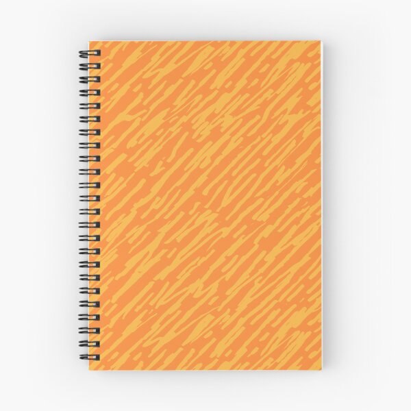 Item preview, Optimistic oblique dashed lines - Tiger orange designed and sold by Leonard-Solton.
