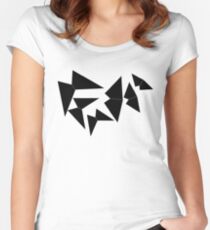 papillons 4 Women's Fitted Scoop T-Shirt