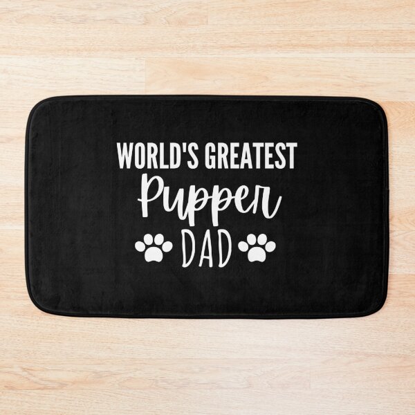 Item preview, World's Greatest Pupper Dad Funny Dog Lover Gift designed and sold by saadtraibiz.