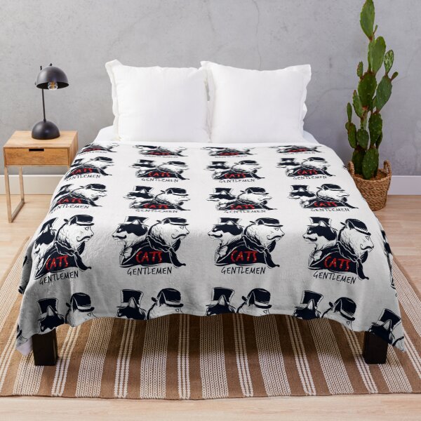 Item preview, Cats Gentlemen in Black And White Sophisticated Cats in Classic Colors designed and sold by Red-ElYoubi.