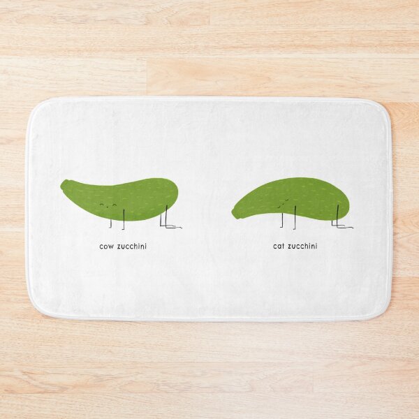 Item preview, Cow cat zucchini designed and sold by rocioalb.