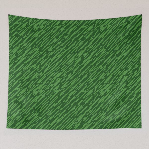 Item preview, Optimistic oblique dashed lines - Green Fruit Salad designed and sold by Leonard-Solton.
