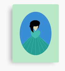 Simplistic Princess #3 Canvas Print