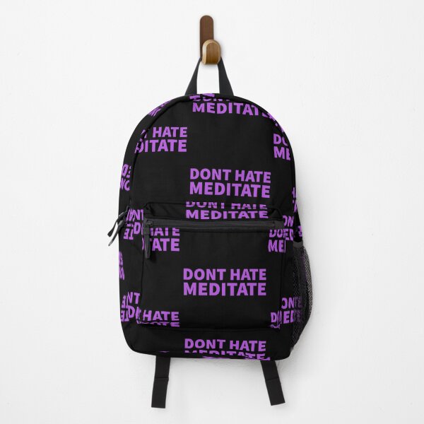 Item preview, Dont hate meditate 2 (black) designed and sold by cute105.