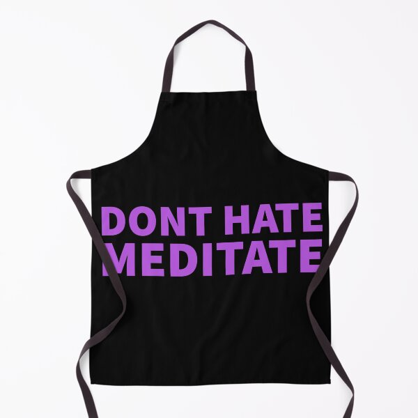 Item preview, Dont hate meditate 2 (black) designed and sold by cute105.