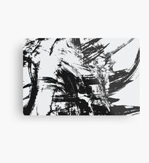 Brush Metal Print