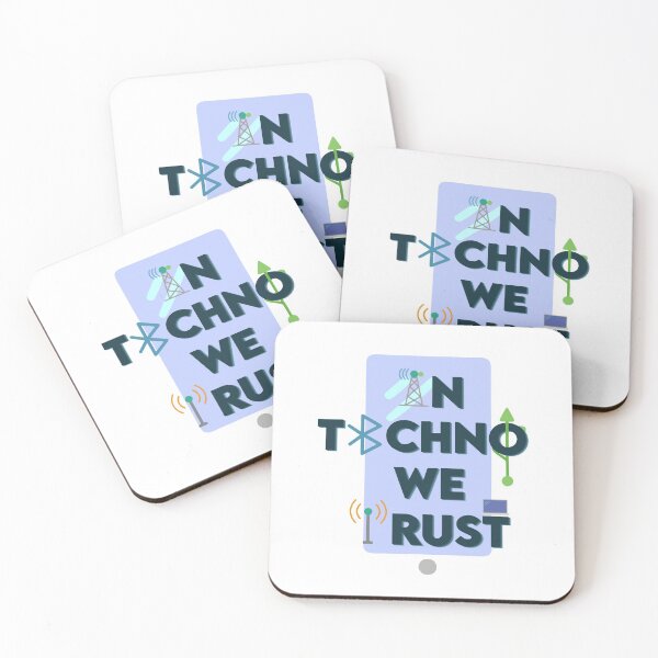 Item preview, In Techno We Trust designed and sold by quarantineshop.