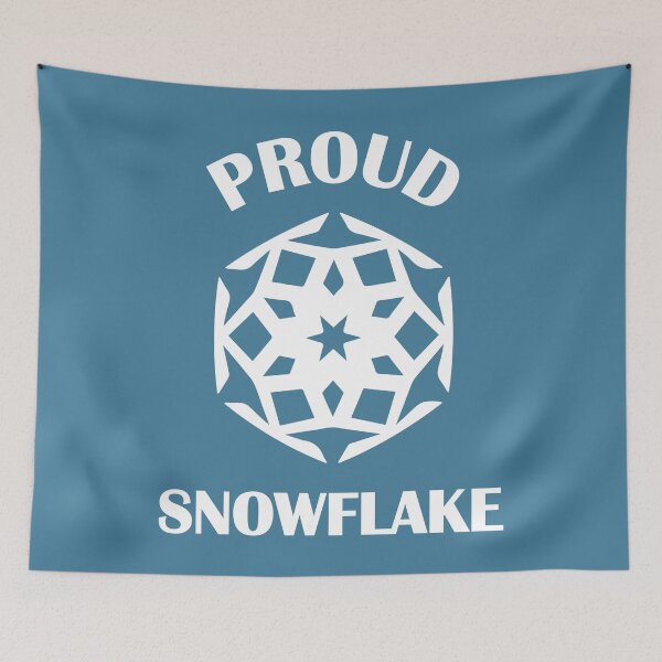 Item preview, PROUD SNOWFLAKE designed and sold by SarcasticWords.