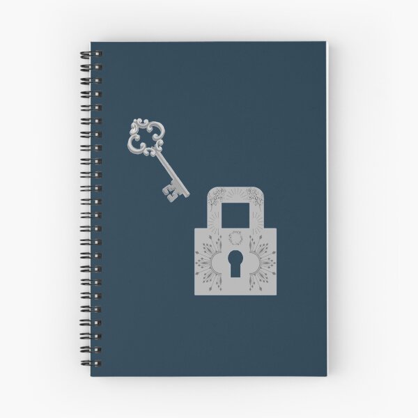 Item preview, Silver Lock and Key Password Apparels and Home Products designed and sold by Taharat  Tazrin.