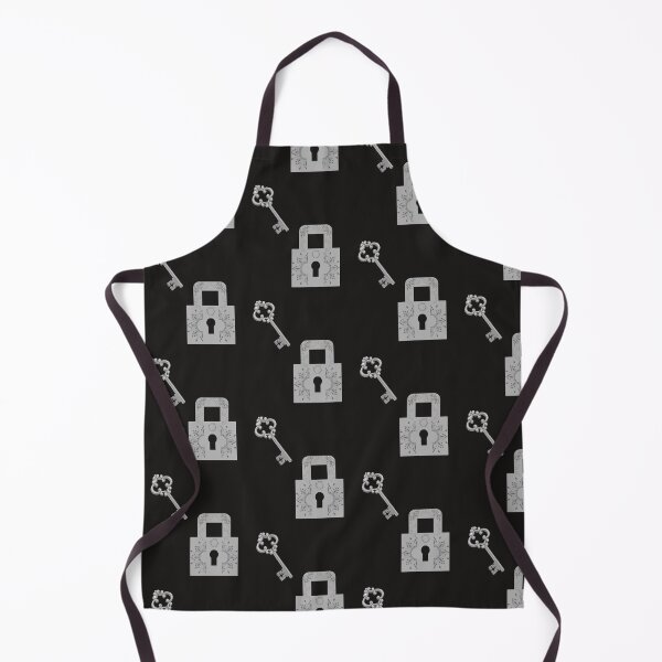 Item preview, Silver Lock and Key Password Apparels and Home Products designed and sold by Taharat  Tazrin.