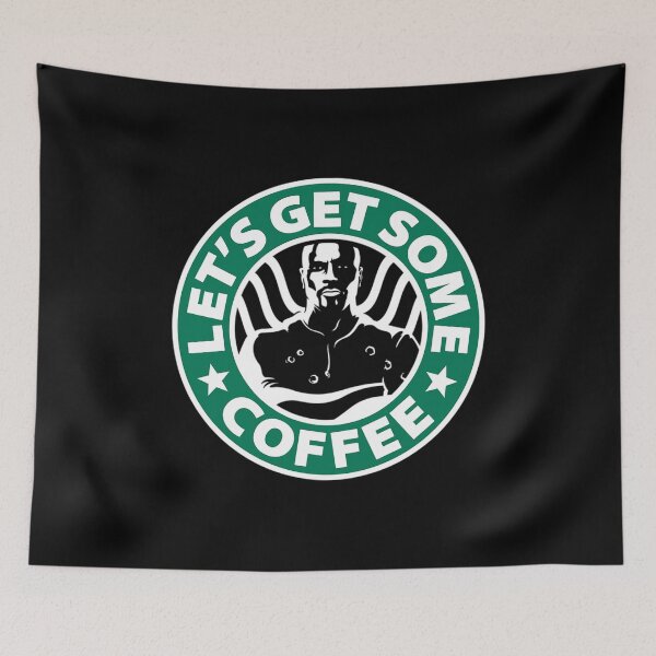Item preview, Cage doesn't like coffee  designed and sold by Savagelovely.