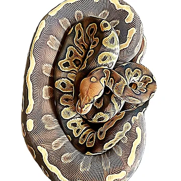 Artwork thumbnail, Ball Python Morphs by Elarex