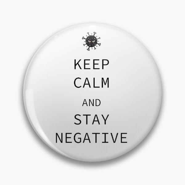 Item preview, Keep Calm and stay negative designed and sold by MystiS.